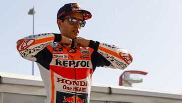 Márquez busca "luchar delante"