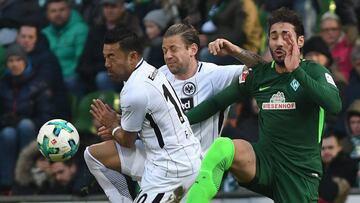Marco Fabián y el Eintracht Frankfurt caen ante Werder Bremen