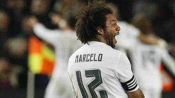 Marcelo, defensa del Real Madrid y de la Selección brasileña