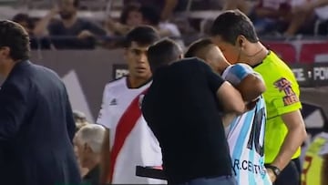 El polémico e insólito encontrón de Centurión y Coudet