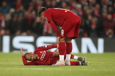 Fabinho out until the New Year, Liverpool confirm