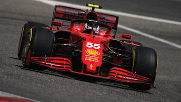 Carlos Sainz (Ferrari SF21). Bahréin, F1 2021.