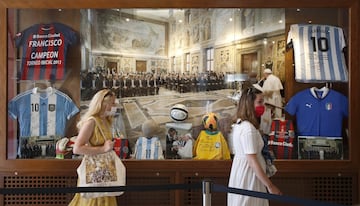 Pasión por el fútbol en la Ciudad del Vaticano