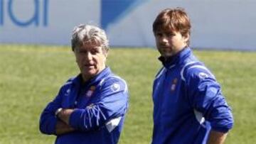 Los jugadores abandonan el entrenamiento sin hacer declaraciones