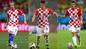 Los jugadores de Croacia a seguir en el duelo ante México