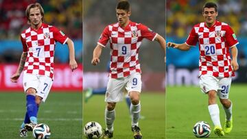 Los jugadores de Croacia a seguir en el duelo ante M¨¦xico