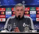 Ancelotti insiste en el 4-3-3 y la BBC: "Es nuestra identidad"