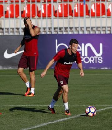 El primer día de Gameiro en el Atlético