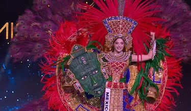 Así fue el traje nacional que lució María Fernanda Beltrán, la representante de México en Miss Universo 2024