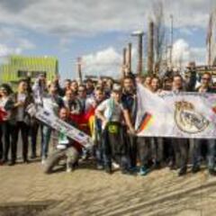 1.100 aficionados madridistas en Wolfsburgo