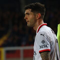 Christian Pulisic rompe su sequía goleadora en el Milan con doblete ante el Lecce