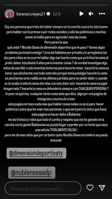 “Hacer la cama”: ‘Lolo’ Reyes explota tras la salida de García