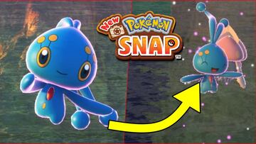 Manaphy en New Pokémon Snap; dónde está y cómo fotografiarlo