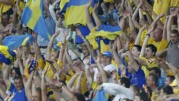 Polonia y Ucrania empatan en asistencia a los estadios