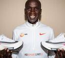 Así son las zapatillas 'mágicas' que usó Kipchoge en Viena