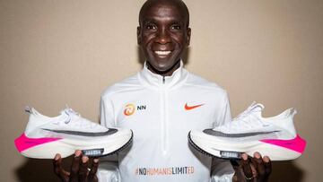 As¨ª son las zapatillas 'm¨¢gicas' que us¨® Kipchoge en Viena