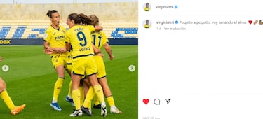 El f¨²tbol en la mirada de Virginia: ¡°Me gusta que el juego pase por m¨ª¡±