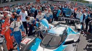 <b>ESPECTACULAR. </b>Éste es el prototipo que pilotará Marc Gené junto a sus compañeros Wurz y Brabham.