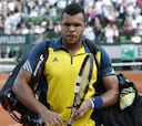Tsonga: "Ferrer ha estado más rápido que de costumbre"