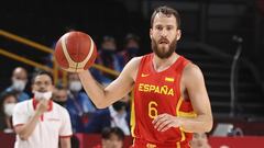 26/07/21 JUEGOS OLIMPICOS TOKIO 2020 OLIMPIADAS
 SELECCION ESPA&Ntilde;OLA ESPA&Ntilde;A DE BALONCESTO 
 JAPON 
 
 sergio rodriguez chacho rodriguez 