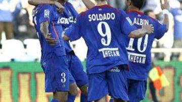 <b>ESTRENO.</b> Cata Díaz ha logrado su primer gol en la Liga española.