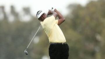 Vijay Singh durante un torneo el 25 de enero en California. 