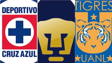 Cruz Azul, Pumas y Tigres por el último boleto a la Liguilla