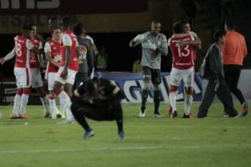 Santa Fe sigue en la pelea por los tres torneos que disputa. La Copa Águila, La Copa Sudamericana y el FPC.