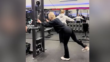 El ‘tierra trágame’ de esta mujer en el gimnasio que acumula 27M de visitas