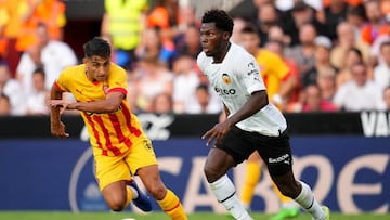 Yunus Musah, del Valencia y la Selección de Estados Unidos, habló en conferencia sobre los retos en LaLiga Santander y la Copa del Mundo de Qatar 2022.