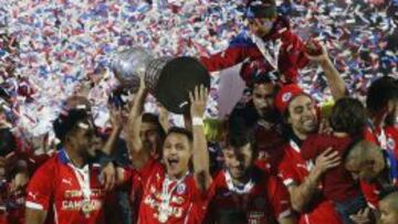 Chile gan&oacute; su primera Copa Am&eacute;rica en 99 a&ntilde;os.