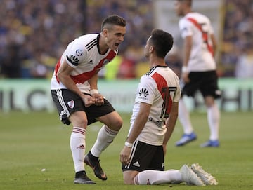 El delantero colombiano estuvo en la Libertadores 2017 con River tras su paso por el Villarreal. El equipo argentino quedó eliminado en semifinales al caer con Lanús.