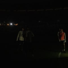 Georgia se disculpa por el apagón en el entreno de España