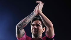 Lionel Messi makes statement return after two minutes