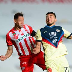 América y Necaxa igualaron en la jornada 3 del Guardianes 2020