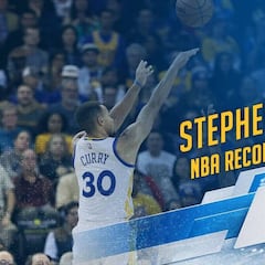 Curry revienta la historia de la NBA: 13 triples en un partido