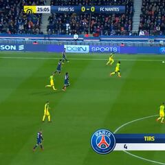 Las 2 joyitas de Neymar ante Nantes: túnel y asistencia