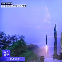 Corea del Sur y del Norte se disparan misiles a sus costas por primera vez