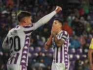 VALLADOLID. 14/11/25. Partido de la liga hypermotion entre el Real Valladolid y la Unión deportiva las Palmas. PHOTOGENIC.