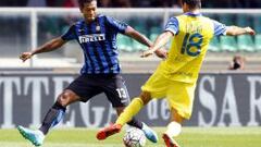 Guarín y Murillo mantinen líder al Inter que vence al Chievo