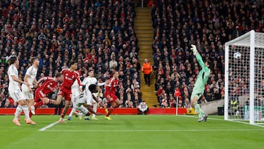 La derrota del Real Madrid en Liverpool, en cifras  