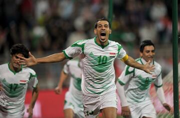 El mejor futbolista de Irak. Lideró a su selección en la Copa de Asia que consiguió el equipo mesopotámico.