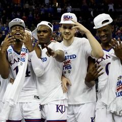 ¡Ya tenemos Final Four! Kansas se cargó a Duke en la prórroga