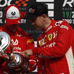 Vettel: "Sería especial tener a
Schumacher viendo a su hijo"