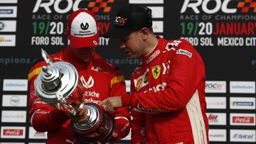Vettel asegura que Schumacher estar&iacute;a &quot;muy orgulloso de su hijo&quot;