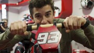 Marc Márquez: “Para entrenar en moto debo vivir en España”