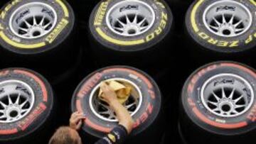 Los neumáticos están siendo protagonistas.