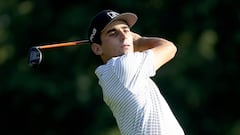 El chileno sufri&oacute; un doble bogey en el 17 y cerr&oacute; el d&iacute;a con 72 golpes, en el par de la cancha. Por ahora, est&aacute; entre los 35 mejores del certamen de Ohio.