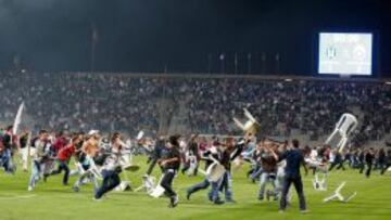 El Besiktas, sancionado con 4 partidos a puerta cerrada.