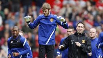 <b>UNITED. </b>El equipo de De Gea intentará imponerse al City.